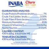 Inaba Churu Meal Topper Chicken with Cheese Recipe Cat Food, 0.5-oz x 4-tubes