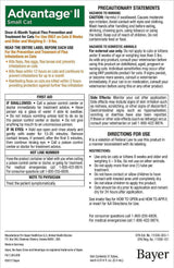 Advantage II Flea Control for Small Cats (5-9 lbs) Orange Box