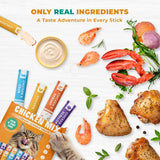 Beloved Pets Chicken Mix Creamy Lickable Treats Skin & Coat Care for Cats & Dogs