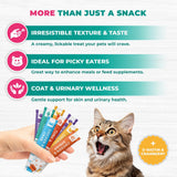 Beloved Pets Chicken & Tuna Mix Creamy Lickable Treats Dual Support for Cats & Dogs, 40-count