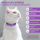 Beloved Pets Relaxiv Pheramone Improved DE-Stress Formula Calming Collar for Cats