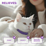 Beloved Pets Relaxiv Pheramone Improved DE-Stress Formula Calming Collar for Cats