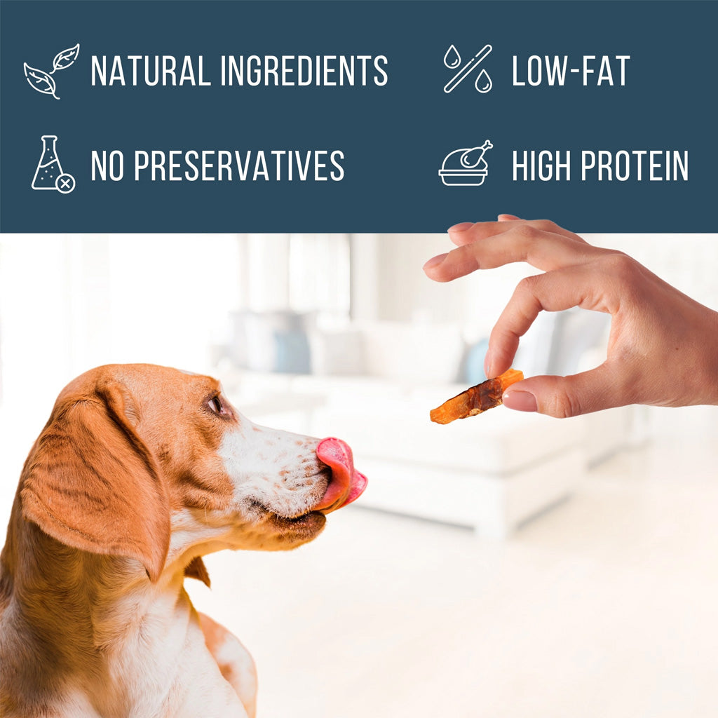 Beloved Pets Wraps Jerky Sweet Potato & Chicken Sticks Dog Treats, 1.5-lb