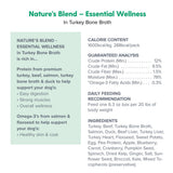 Dr. Marty Nature’s Blend Essential Wellness in Turkey Bone Broth Wet Dog Food, 6.3 oz, Case of 12