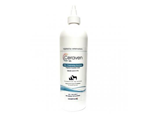 Ceraven SA (formerly Phyto S) Otic Cleansing Solution - Non Stinging - 16 oz.