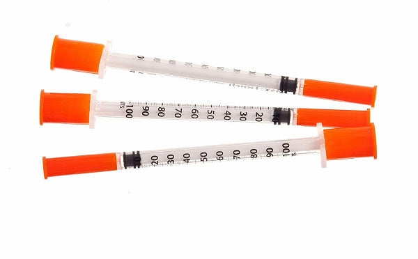 U40 Insulin Syringe- .5cc w/ 29g x 1/2"- bags of 10