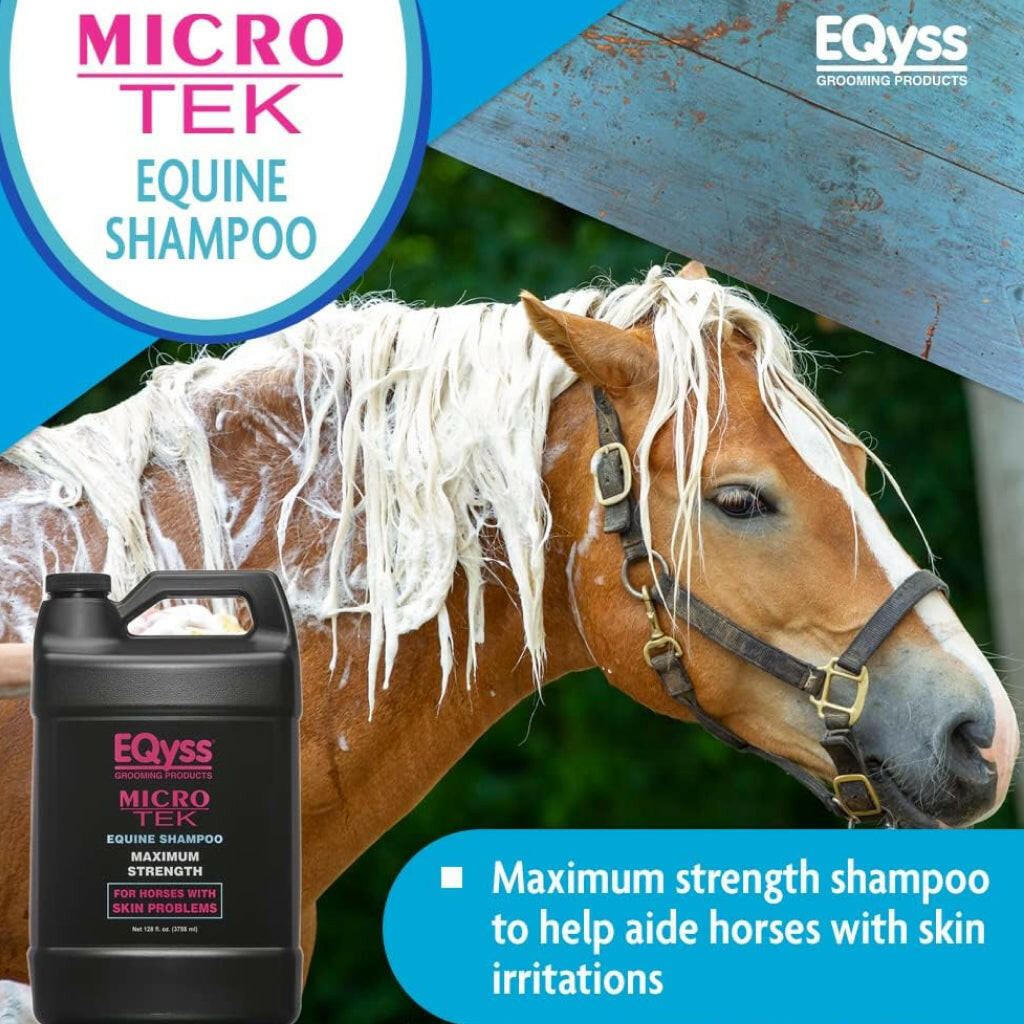 EQyss Micro-Tek Maximum Strength Soothing Shampoo for Horses