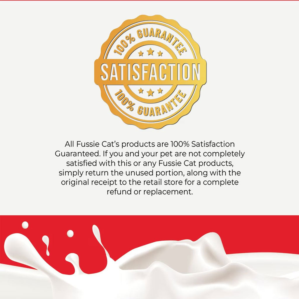 Fussie Cat Tuna with Salmon in Goat Milk Puree Lickable Cat Treats, 0.5-oz x 4-tubes