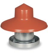 Hanging Galvanized Metal Chicken Feeder & Accessories