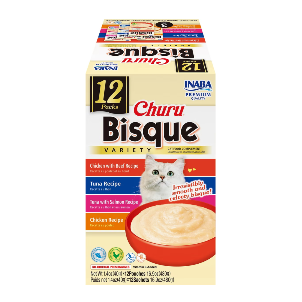 Inaba Churu Bisque (1.4 oz x 12 pouches)