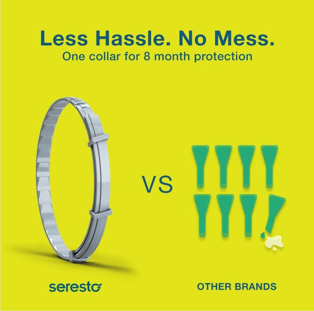 Seresto Flea & Tick Collar for Small Dogs, Under 18 lbs