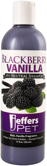 Jeffers Pet Blackberry Vanilla pH-Neutral Pet Shampoo