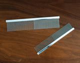 Jeffers Flat Back Pet Grooming Combs