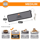 K&H Pet Bed Warmer – Indoor Heated Pad for Cats & Dogs, Thermostatically Controlled, Energy-Efficient, Safe for Arthritis & Comfort