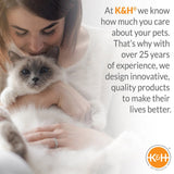 K&H Thermo-Kitty Heated Cat Bed – Energy-Efficient, MET Certified Indoor Cat Warming Mat
