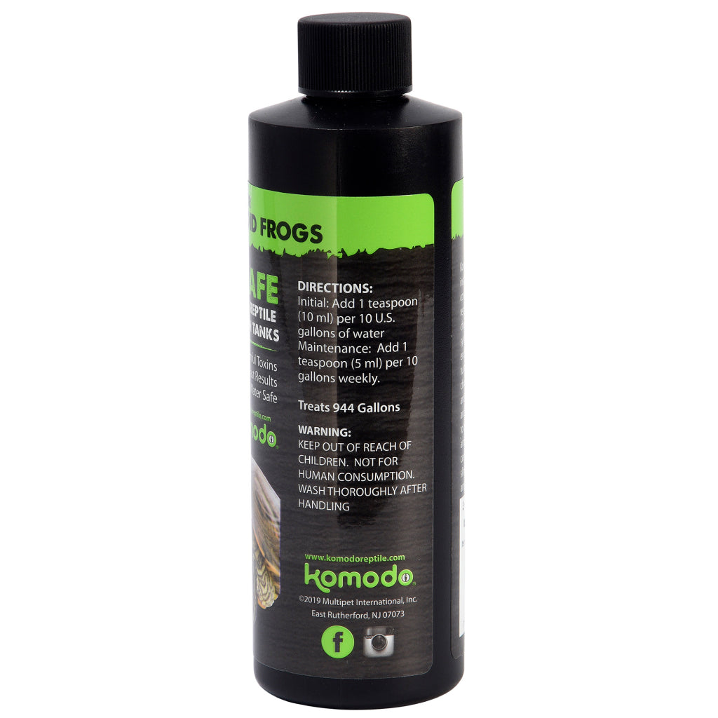 Komodo Water Conditioner For Aquatic Reptiles and Amphibians (8 oz)