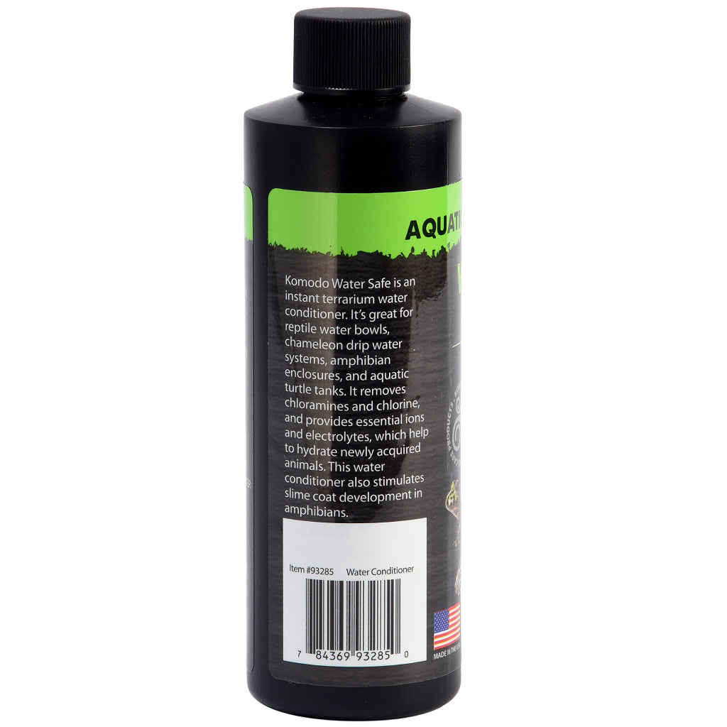 Komodo Water Conditioner For Aquatic Reptiles and Amphibians (8 oz)