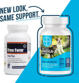Pet Protect Free Form Omega-3 Fish Oil for Small Dogs and Cats (60 capsules)