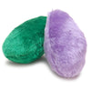 Jeffers 4.5" Little Dotz Plush Squeaker Dog Toy, 2 pk