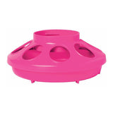 Little Giant 1 Quart Chicken Feeder & Waterer – Plastic Screw-On Jar & Base (Sold Separately)