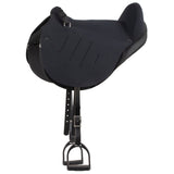 Mustang English Soft Ride Bareback Saddle, Black