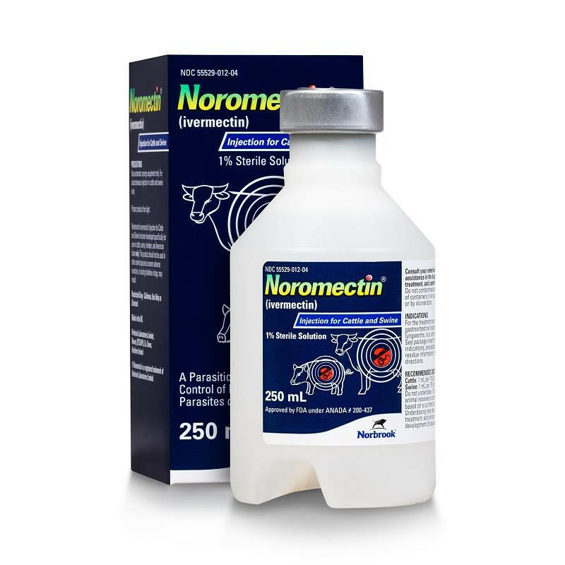 Noromectin Injection 1% for Cattle and Swine