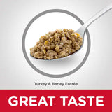 Hill's Science Diet Senior 7+ Canned Dog Food, Turkey & Barley Entrée (13.1 oz x 12 cans)