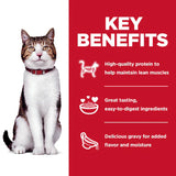 Hill's Science Diet Senior 7+ Wet Cat Food Pouch Variety Pack, Chicken and Tuna(2.8 oz x 12 pouches)