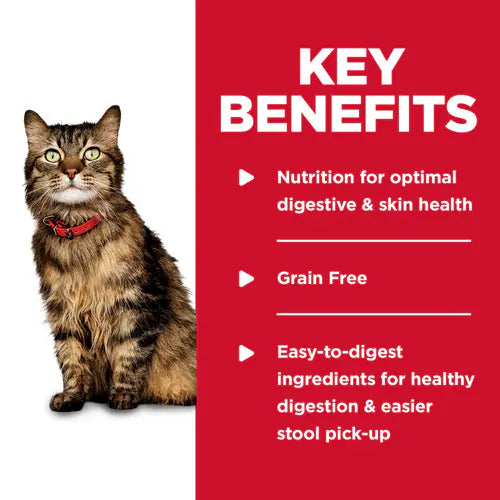 Hill's Science Diet Sensitive Stomach & Skin Canned Cat Food, Chicken & Vegetable Entrée (2.9 oz x 24 cans)