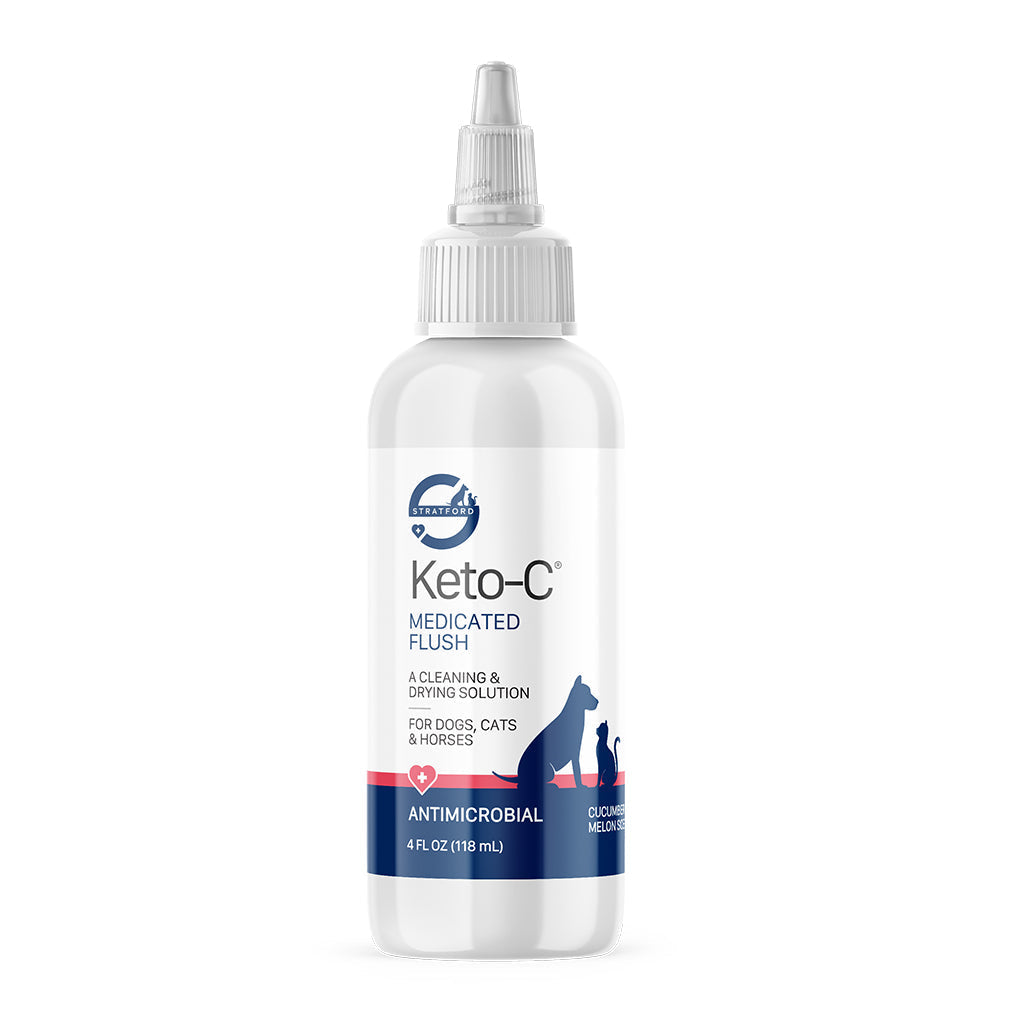 Stratford Keto-C Medicated Flush For Dogs, Cats & Horses