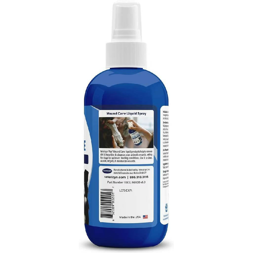 Vetericyn Plus Antimicrobial Wound & Skin Care Spray for Dogs, Cats, Horses & Small Animals