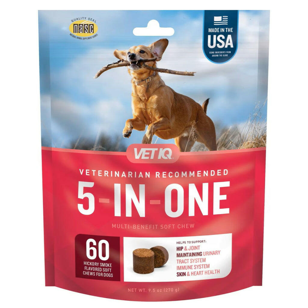 VetIQ 8-in-One Multi Functional Supplement for Dogs (60 soft chews)