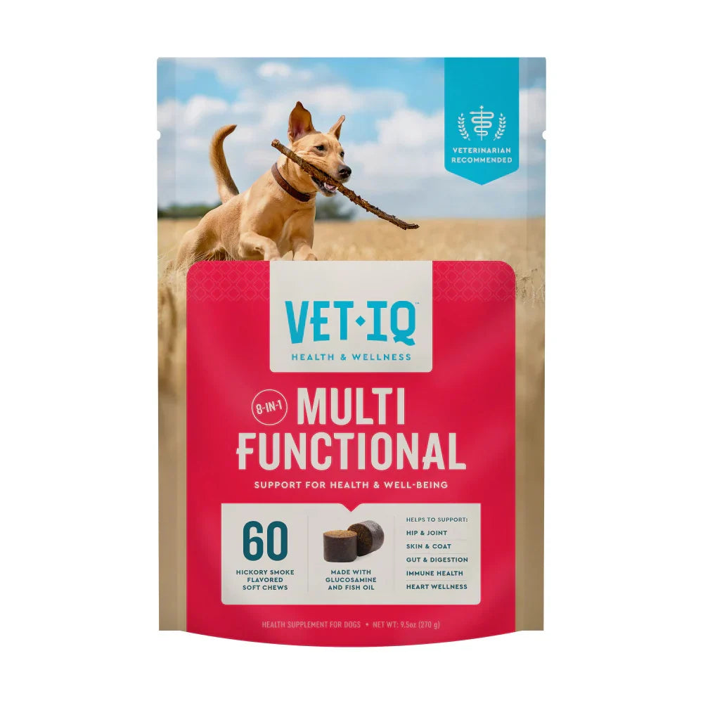VetIQ 8-in-One Multi Functional Supplement for Dogs (60 soft chews)