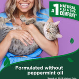 Vet's Best Flea & Tick Waterless Bath for Cats Cotton Spice Scent (5 oz)