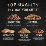 Vital Essentials Freeze-Dried Beef Bites Treats for Dogs
