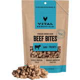 Vital Essentials Freeze-Dried Beef Bites Treats for Dogs