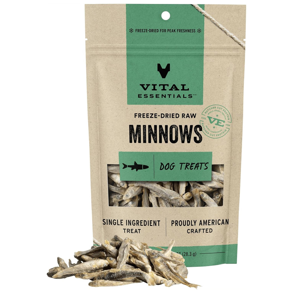 Vital Essentials Freeze-Dried Raw Minnows Treats For Dogs