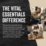 Vital Essentials Freeze-Dried Raw Protein Mix-In Ground Topper for Dogs
