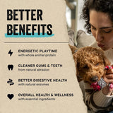 Vital Essentials Freeze-Dried Raw Rabbit Bites Treats For Dogs