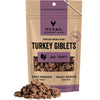Vital Essentials Freeze-Dried Turkey Giblets Treats for Dogs, 2-oz