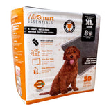 WizSmart Essentials Pads with Charcoal, XL, 50 Count