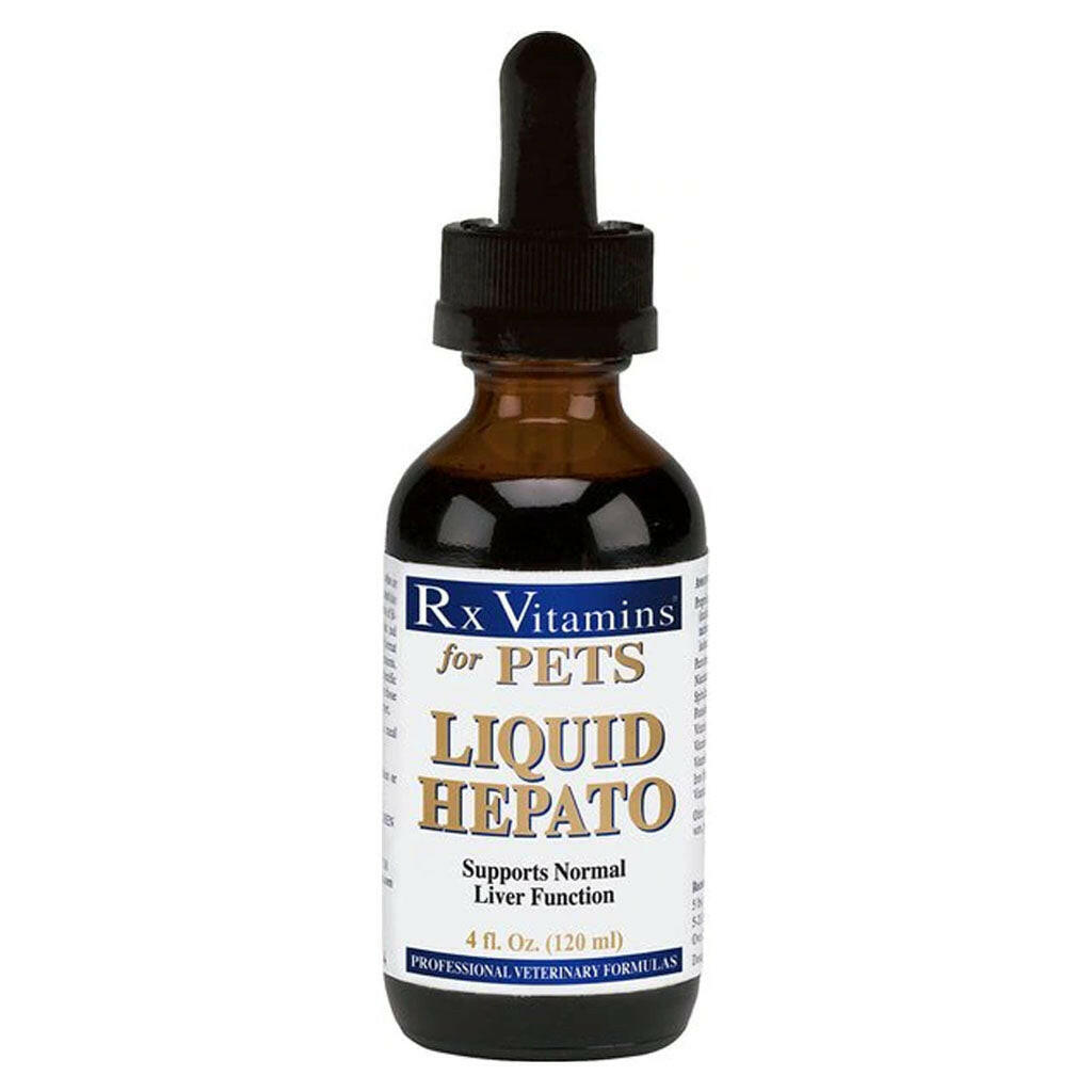 Rx Vitamins Hepato Liquid Liver Supplement for Dogs & Cats (4 oz)