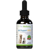 Pet Wellbeing Itch Support Gold - For Allergy-Related Itch in Dogs