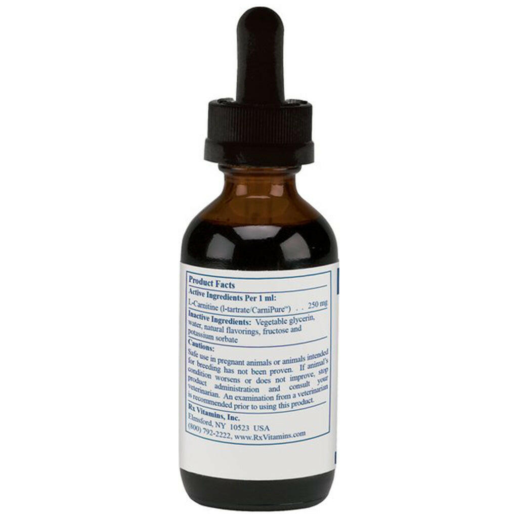 Rx Vitamins LiquiCarn Heart Supplement for Dogs and Cats (4 oz)