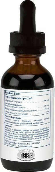 Rx Vitamins Liquid Immuno Immune Support for Cats & Dogs, Bacon Flavor