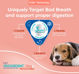 C.E.T. VeggieDent Flex + Joint Health for Extra Small Dogs Under 11 lbs