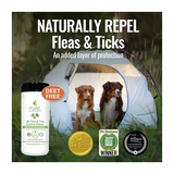 Pure & Natural Pet Flea & Tick Canine Flushable Wipes- 50ct. Canister