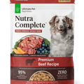 Ultimate Pet Nutrition Nutra Complete Premium Beef Freeze-Dried Raw Dog Food