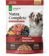 Ultimate Pet Nutrition Nutra Complete Premium Beef Freeze-Dried Raw Dog Food
