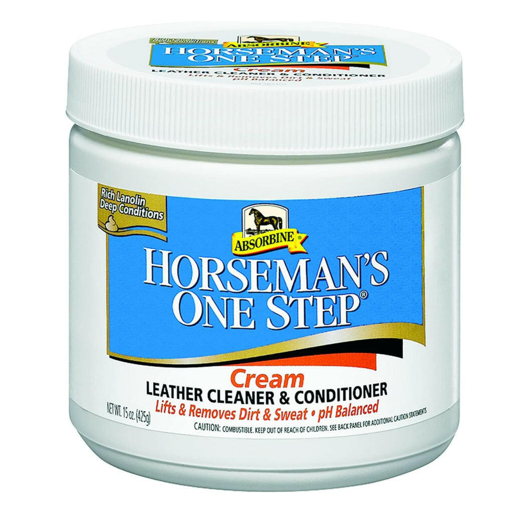 Absorbine Horseman's One Step Leather Cleaner & Conditioner Cream